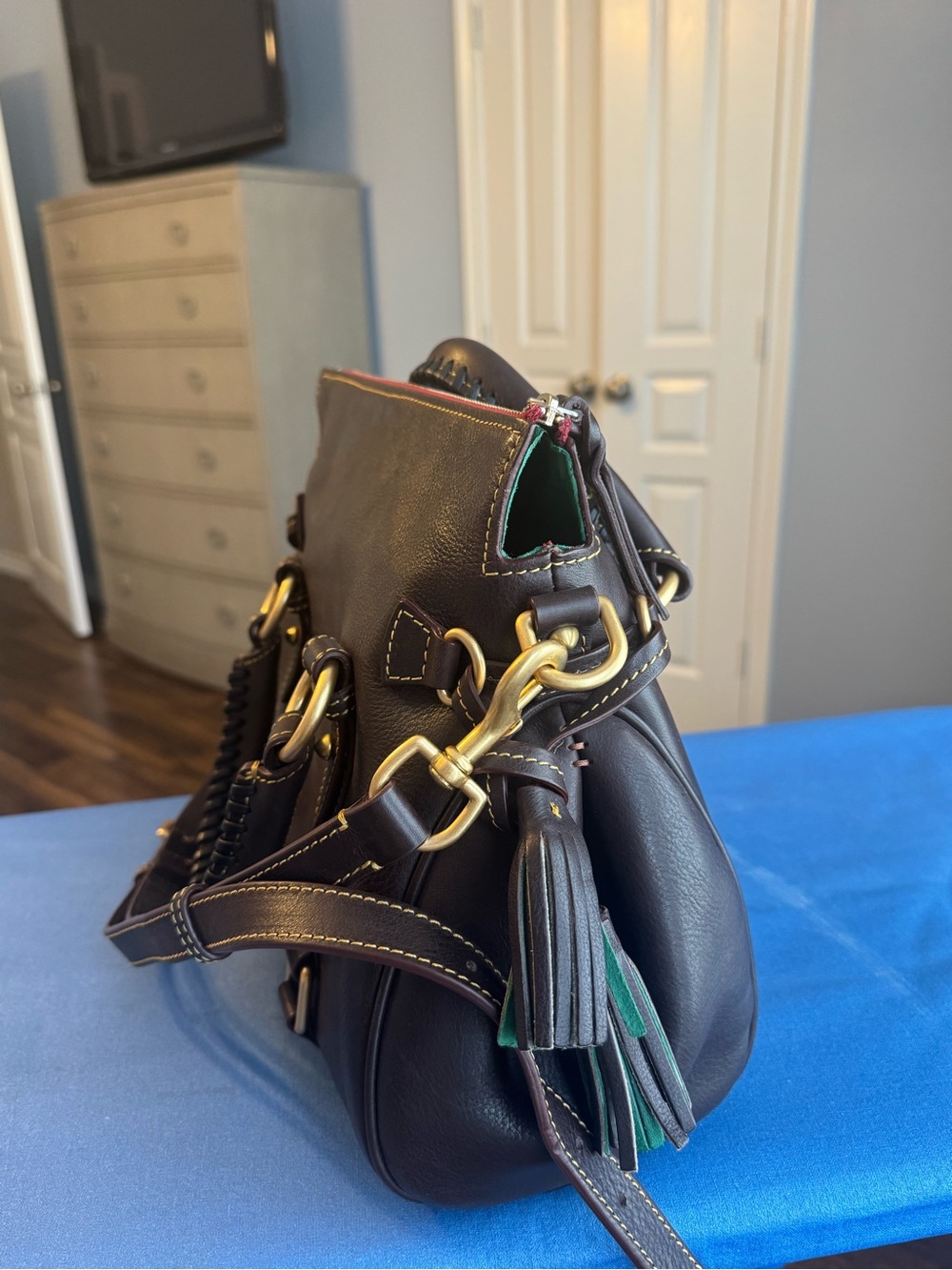 Dooney & Bourke Florentine Satchel - Picture 3 of 5